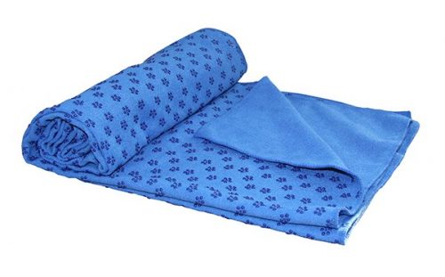 tunturi non slip yoga towel