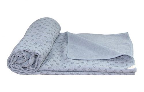 tunturi non slip yoga towel