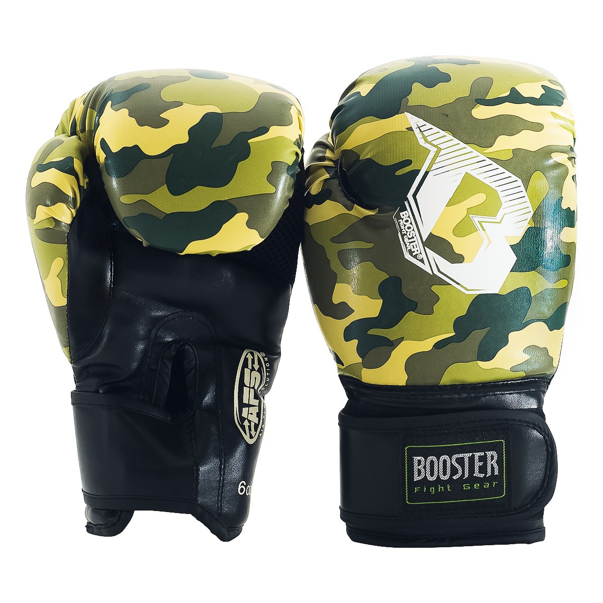 Booster bokshandschoenen camo kids