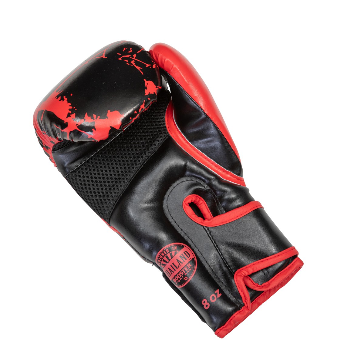 booster bokshandschoen marble red kids